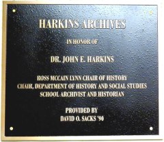 plaque harkins